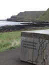 Basalt Columns Giants Causeway Royalty Free Stock Photo