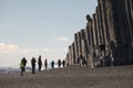 Basalt columns in Iceland