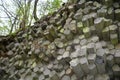 Basalt columns - Prism wall in Germany