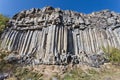 Racos basalt columns Royalty Free Stock Photo