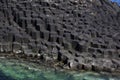 Basalt rock formation - Scotland Royalty Free Stock Photo