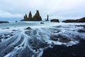 Basalt rock formations `Troll toes` Royalty Free Stock Photo