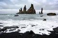 Basalt rock formations `Troll toes` Royalty Free Stock Photo