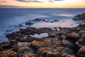 rocks formation Giants Causeway, County Antrim, Northern Ireland, UK