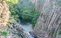 Basaltic Prisms Canyon of Santa Maria Regla, Huasca de Ocampo, Mexico. May 16th