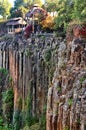 Basaltic Prisms of Santa Maria Regla. Mexico