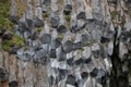 Basaltic rocks formations Royalty Free Stock Photo