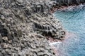 Basaltic Volcanic Columnar Joints Coast