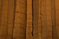 Basaltic wall Royalty Free Stock Photo