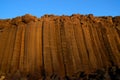 Basaltic wall