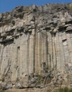 Basaltic Wall Royalty Free Stock Photo