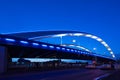 Basarab bridge in the night