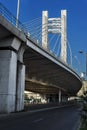 Basarab overpass in Bucharest Royalty Free Stock Photo