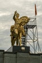 Basaveshwar statue on Horse at Jubilee Circle Dharwad, Karnataka