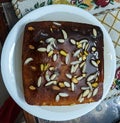 Basbousa the middle eastern sweetdish