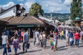 Bascarsija area of Sarajevo city, Bosnia Royalty Free Stock Photo