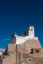 Basco monastery, landmark of Leh city, Ladakh,Jammu Kashmir, Ind
