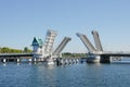 Bascule bridge Royalty Free Stock Photo