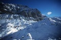 Base Camp of Khan Tengri - Tien Shan Royalty Free Stock Photo