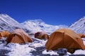 Base Camp of Mount Everest Royalty Free Stock Photo