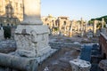 Base of the column of Trajan, Rome, Italy