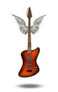 Base Guitar with wings