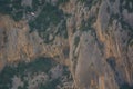 Base-jump jumping in the Verdon gorges