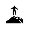 Base Jumping Icon