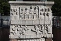 Base of the Obelisk of Theodosius in Istanbul, Turkey Royalty Free Stock Photo