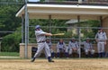 Baseball action Royalty Free Stock Photo