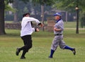 Baseball action Royalty Free Stock Photo