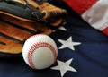 Baseball - American Passtime Royalty Free Stock Photo