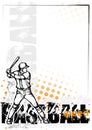 Baseball background Royalty Free Stock Photo