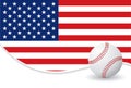 Baseball background Royalty Free Stock Photo