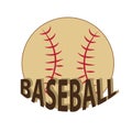 Baseball ball Royalty Free Stock Photo