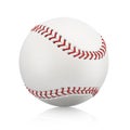 Baseball ball isolatedon on a white background.