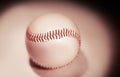 Baseball ball . on a white background . Royalty Free Stock Photo