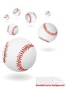 Baseball balls Royalty Free Stock Photo