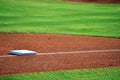 Baseball base Royalty Free Stock Photo