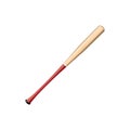 baseball bat. Vector illustration decorative design Royalty Free Stock Photo