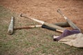 Baseball bats Royalty Free Stock Photo