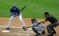 Baseball Batter Catcher and Umpire Royalty Free Stock Photo