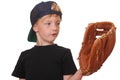 Baseball boy Royalty Free Stock Photo