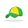 Baseball cap icon. Flat style design Royalty Free Stock Photo