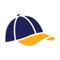 Baseball cap icon. Vector illustration decorative design Royalty Free Stock Photo