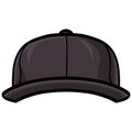 Baseball Cap Snapback Hat Drawing Vector Illustration