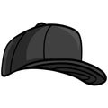 Baseball Cap Snapback Trucker Hat Illustration Vector