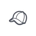 baseball cap. Vector illustration decorative design Royalty Free Stock Photo