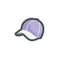 baseball cap. Vector illustration decorative design Royalty Free Stock Photo