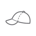 baseball cap. Vector illustration decorative design Royalty Free Stock Photo